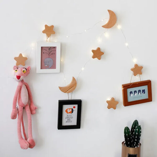 Cute Animal-shaped Punch-free Wooden Wall Hooks