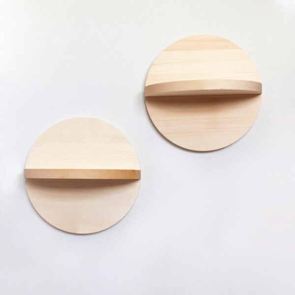 Modular Circular Wall Shelf System