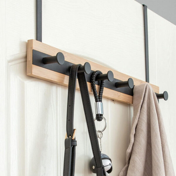 Over-The-Door Hanger with 5 Hooks