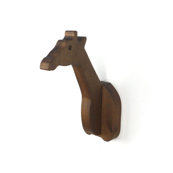 ​Giraffe-Shaped Kids Wooden Wall Hook​​