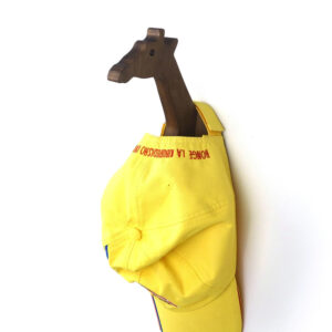 ​Giraffe-Shaped Kids Wooden Wall Hook​​