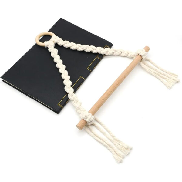 Macrame Wall Hanging Toilet Paper Holder