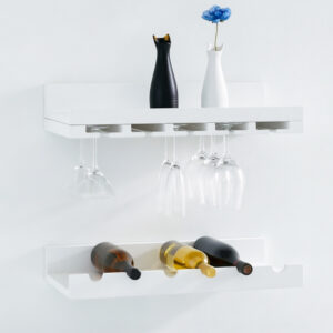Wooden Wall Mounted Wine Rack