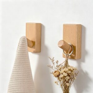Solid Wood Wall Coat Hook