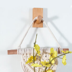 Solid Wood Wall Coat Hook