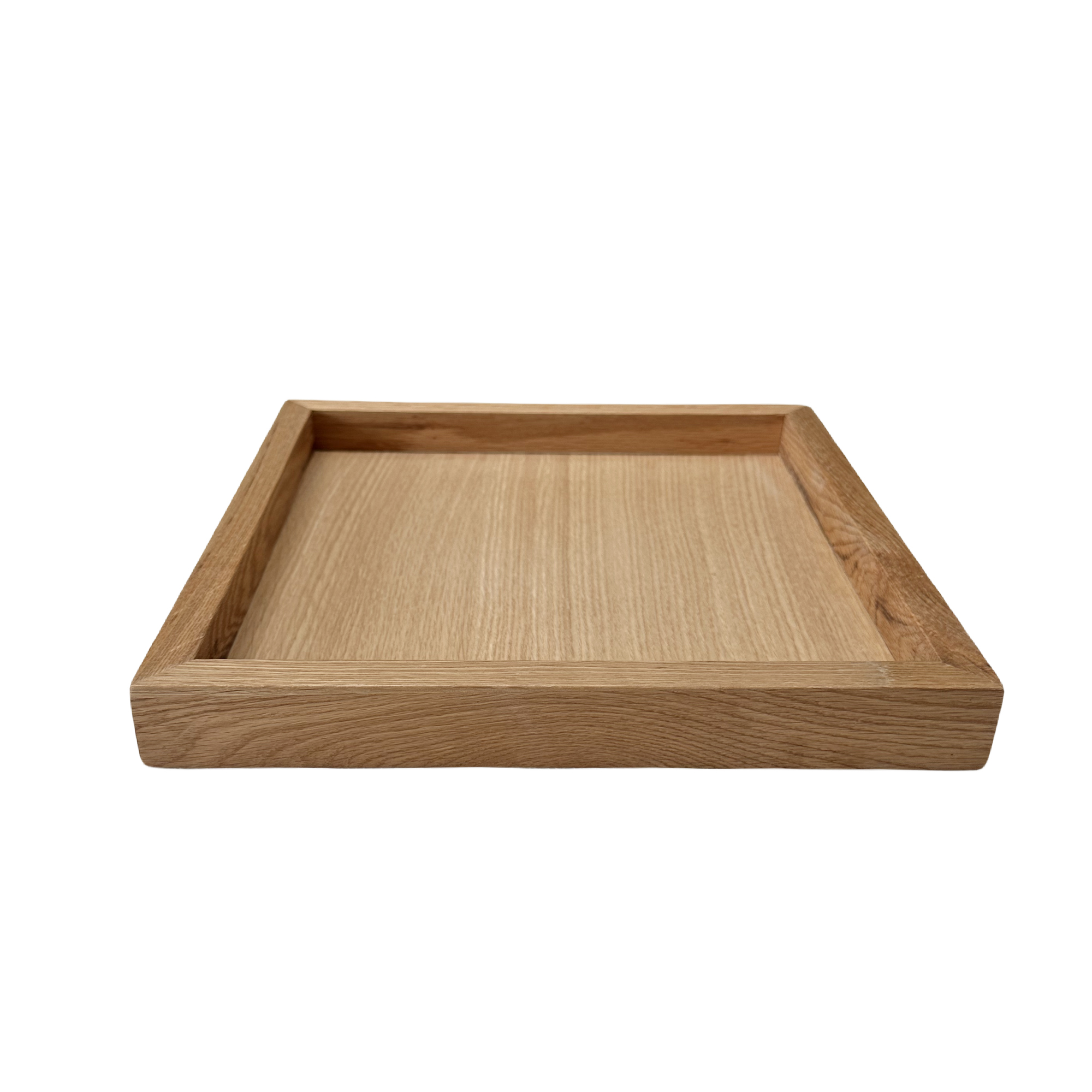 Solid Oak Minimalist Rectangular Serving Tray