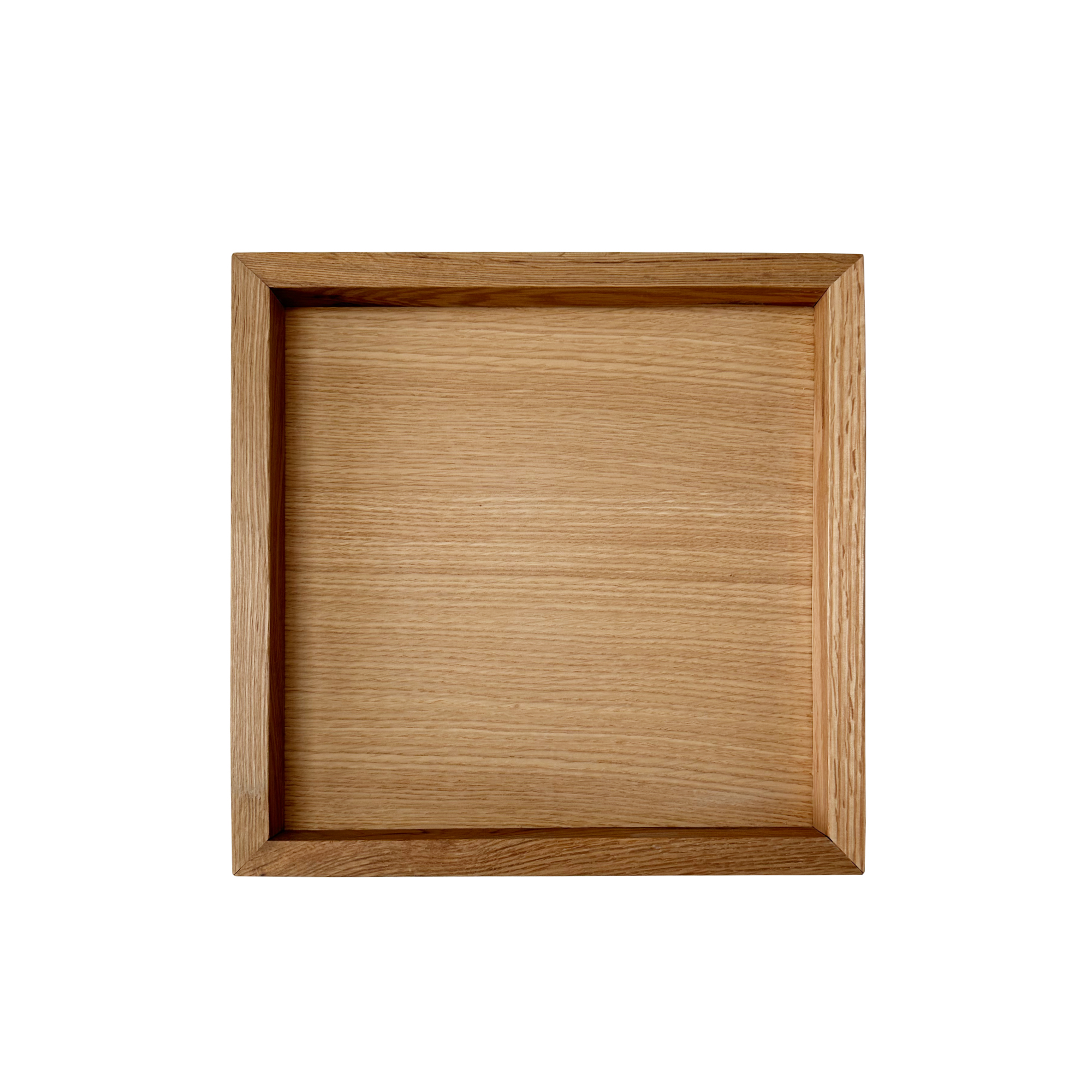 Solid Oak Minimalist Rectangular Serving Tray - Image 4